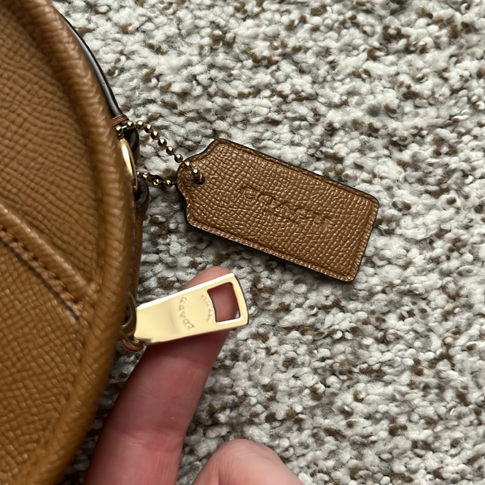 Coach Tan Canteen Crossbody Purse - Picture 8 of 13